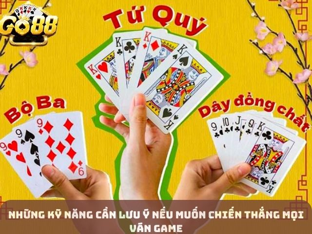 Những kỹ năng cần lưu ý