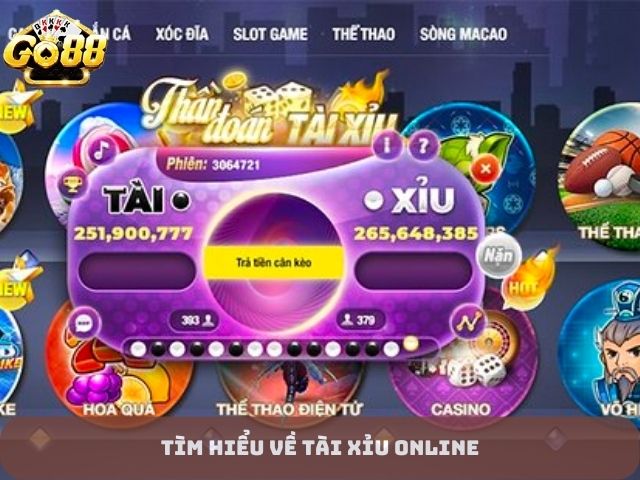 Tìm hiểu về tài xỉu online