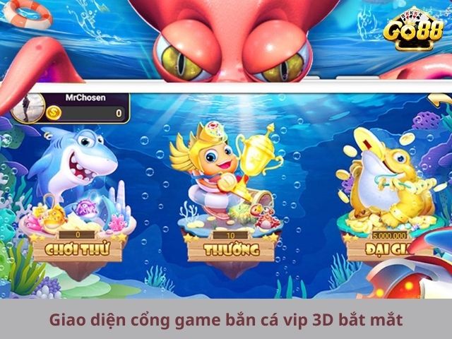3 điểm nổi bật của tựa game bắn cá VIP tại Go88