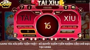 Game Tài Xỉu Đổi Tiền Thật - Bí quyết kiếm tiền không cần chờ đợi tại Go88