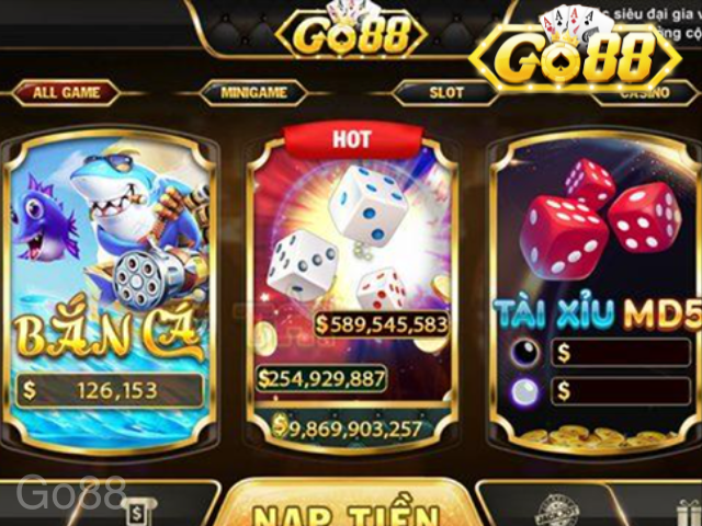 Giới thiệu về cổng Mini Game Go88