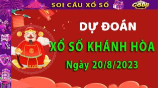 Soi cầu xổ số Khánh Hoà 20/8/2023 – Dự đoán XSMT ở Go88