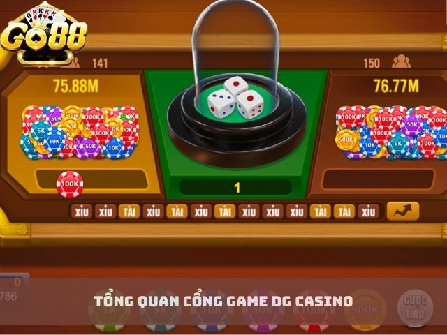 Tổng quan cổng game DG casino