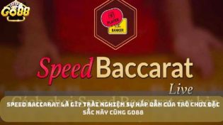 Speed Baccarat là gì? Trải nghiệm sự hấp dẫn của trò chơi đặc sắc này