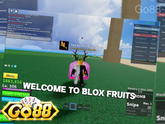 Cách chơi Blox Fruit trên máy tính cho game thủ