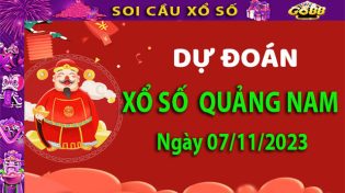 Soi cầu xổ số Quảng Nam 07/11/2023 – Dự đoán XSMT tại Go88