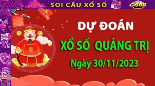 Soi cầu xổ số Quảng Trị 30/11/2023 – Dự đoán XSMT tại Go88