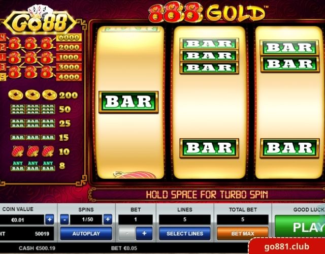 Tổng quan về game nổ hũ 888 Gold slot