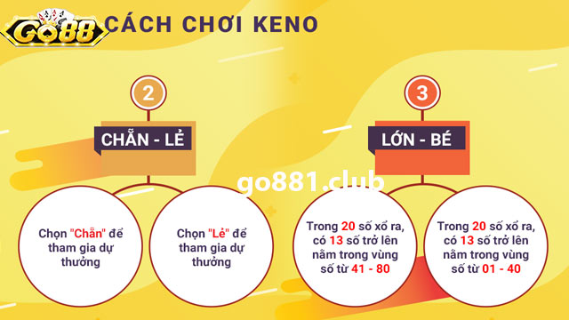 Áp dụng cách chơi xổ số Keno dễ trúng bằng việc chọn loại vé chơi phù hợp