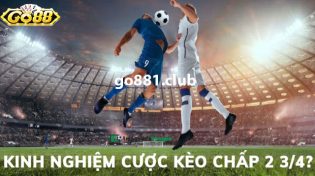 Kèo chấp 2 3/4: Cách đọc, kinh nghiệm soi chuẩn