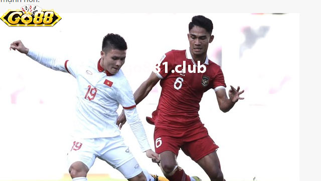 Đội hình dự kiến tại trận Việt Nam vs Indonesia