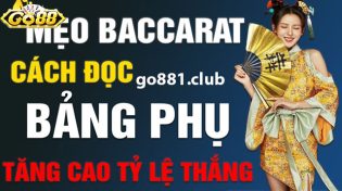 Nghiên cứu cách đọc bảng phụ trong Baccarat