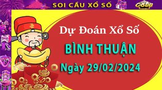 Soi cầu xổ số Bình Thuận 29/02/2024 – Dự đoán XSMN ở Go881