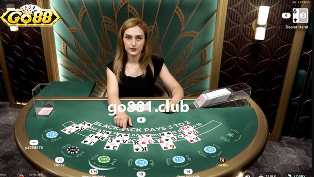 Đôi nét về game Blackjack Go88