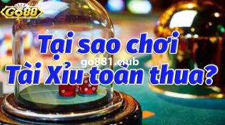 Tại sao chơi tài xỉu toàn thua lỗ - Giải mã chi tiết